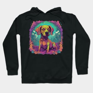 Psychedelic Dog Cute Pupper Hoodie